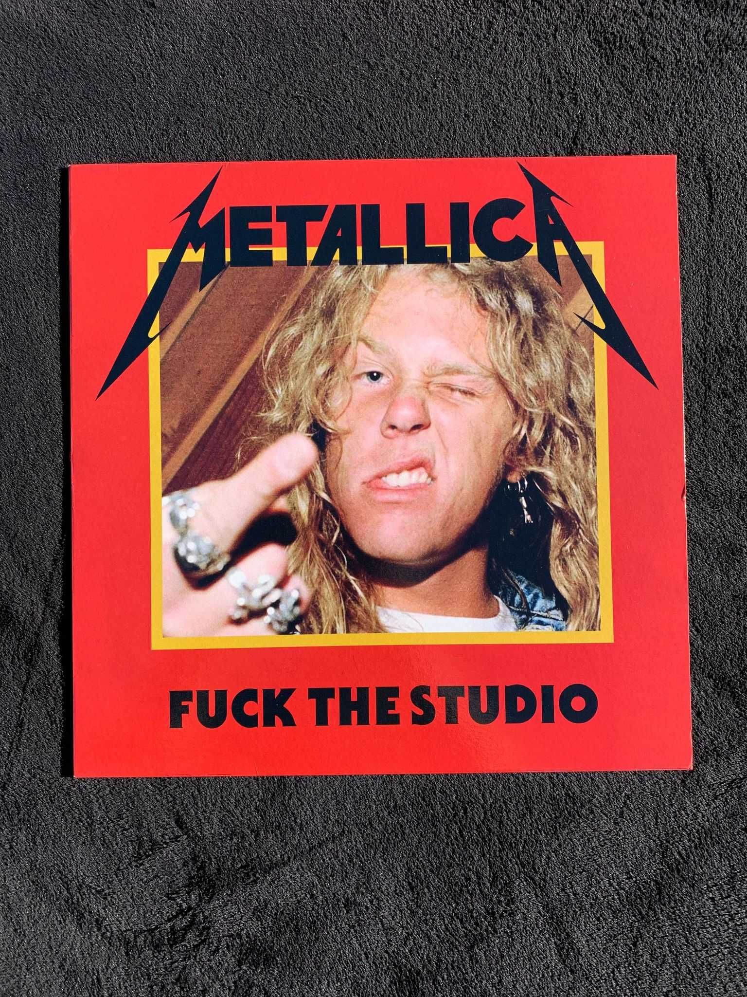 Metallica Fuck The Studio Rarytas 150 kopii (full blue print)!