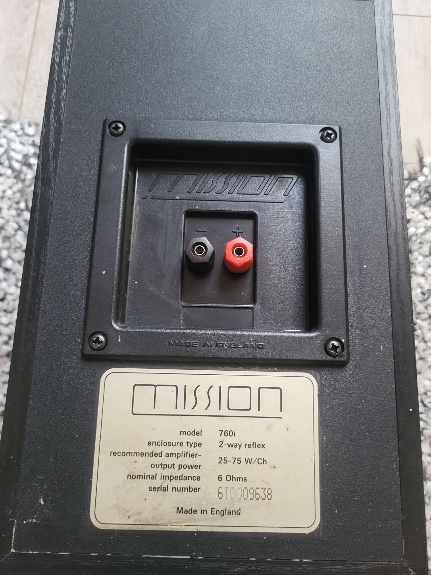 Mission 760i 1 szuka vifa tweter