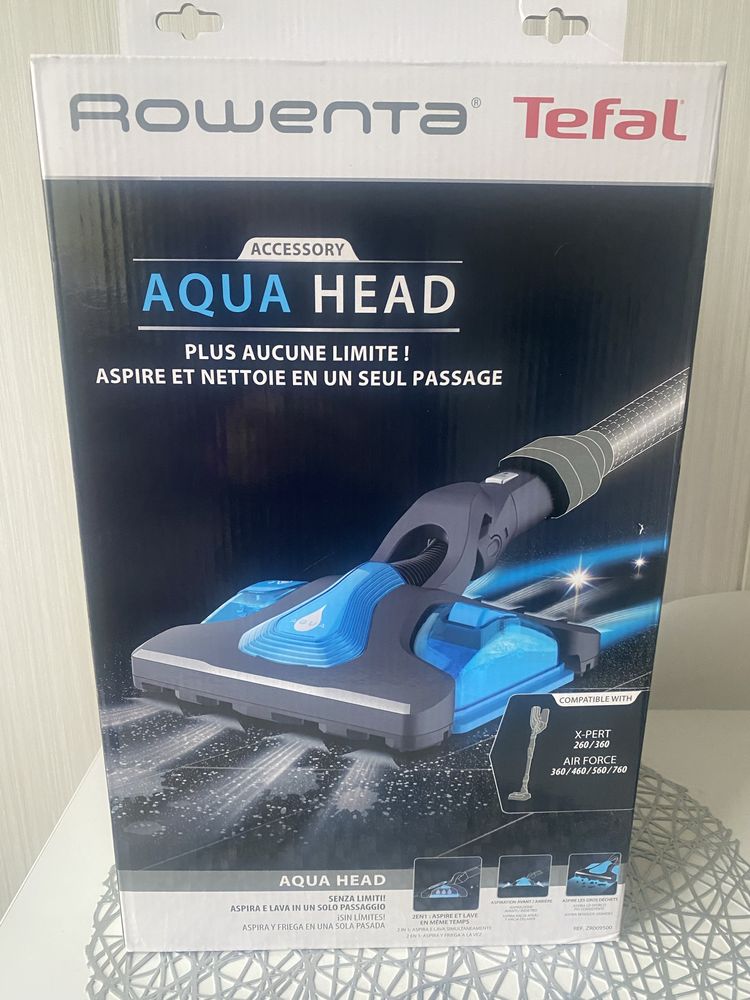 Набір аксесуарів для пилососа Rowenta AQUA HEAD ZR009500