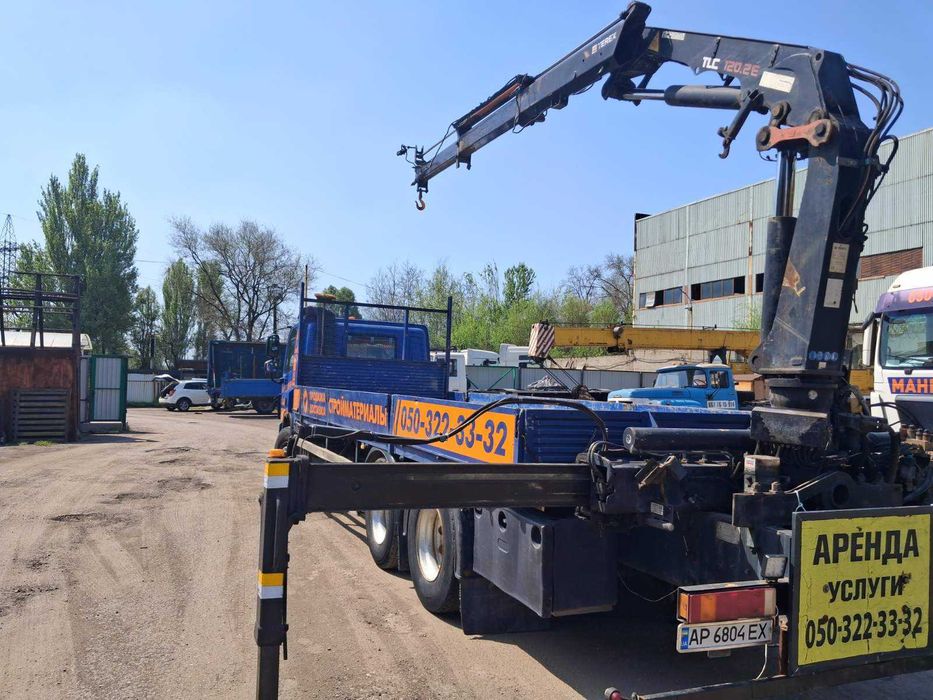 Продам авто DAF CF-75 с Mанипулятором ТЕРЕХ 120.2Е (заводской).