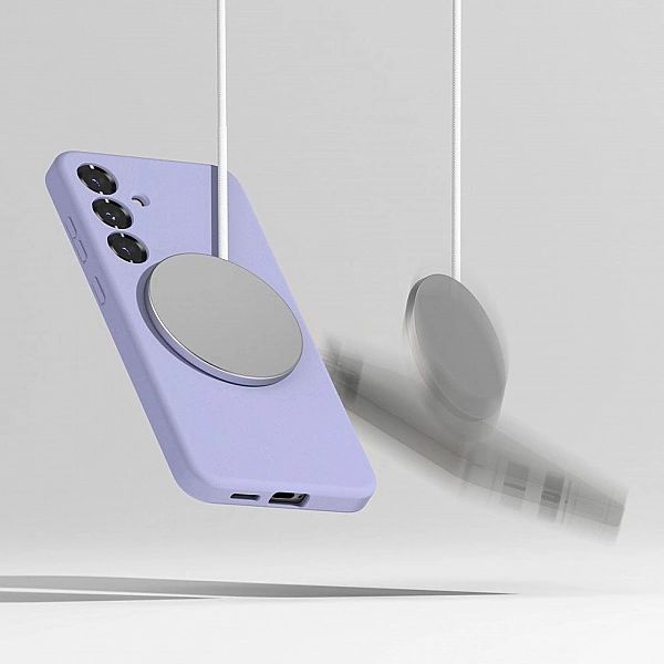 Ringke Silicone Magnetic Magsafe Galaxy S25+ Plus Lavender