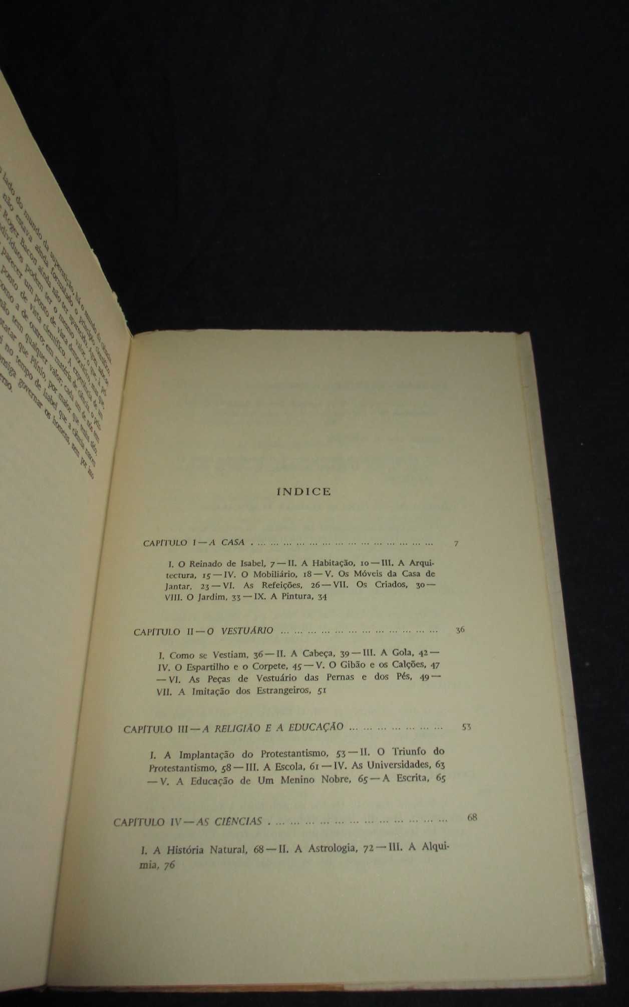 Livro Em Inglaterra no Tempo de Isabel I Léon Lemonnier