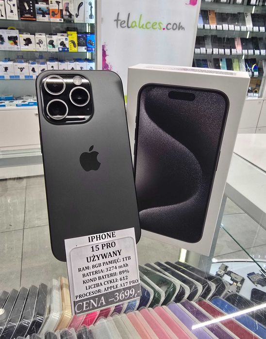 Iphone 15 Pro 1T Bat 89% Telakces Felicity *Raty 0%