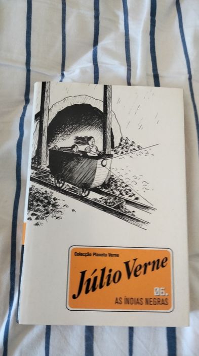 O livro "As índias negras" de Jules Verne