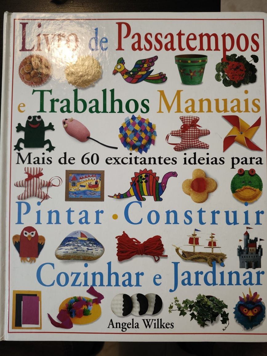 Livro de passatempos e trabalhos manuais