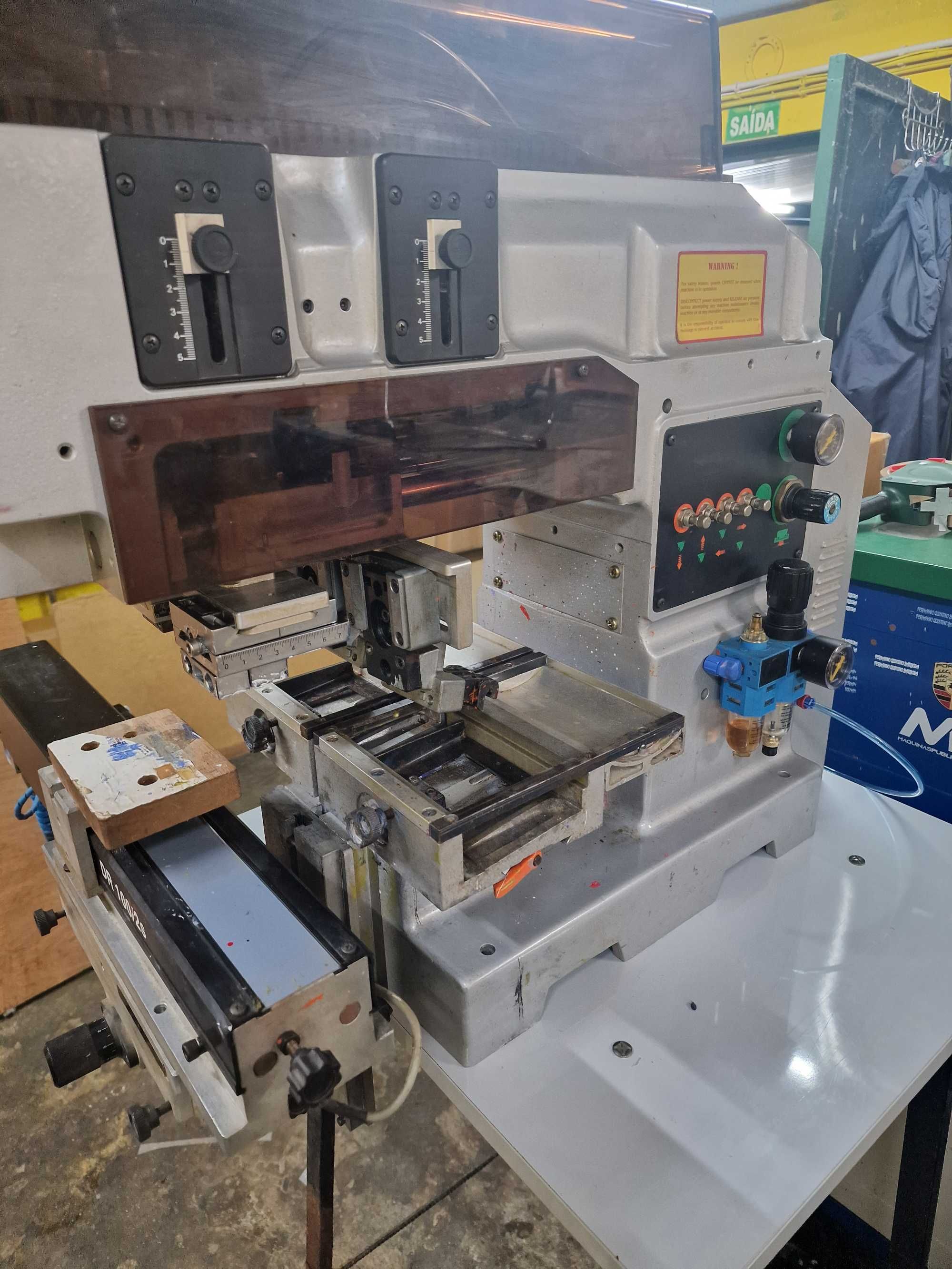 Maquina de tampografia 2 cores