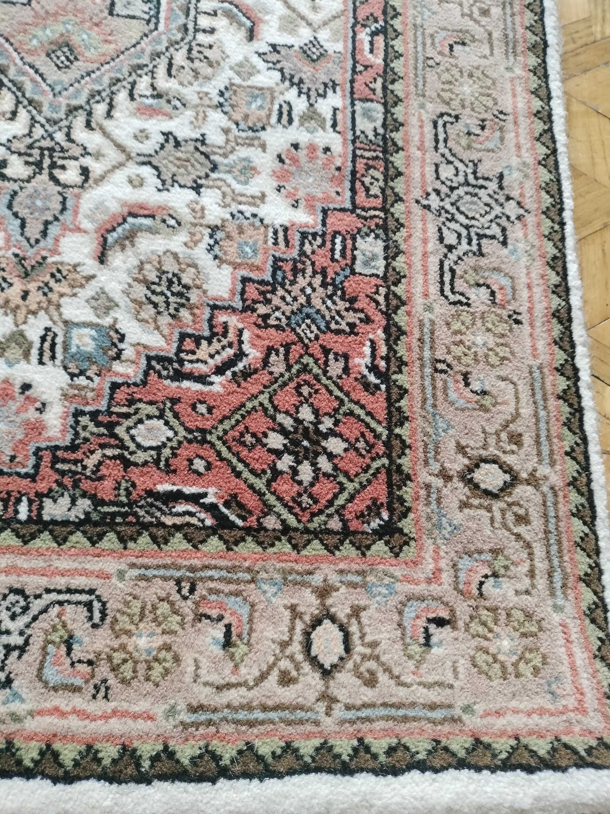 piękny indyjski chodnik/dywanik wełniany/kilim handmade nr 16