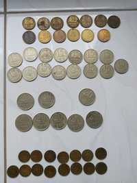 Монети СССР 15 копійок, 20 копійок, 1 копіка, 2 копійки