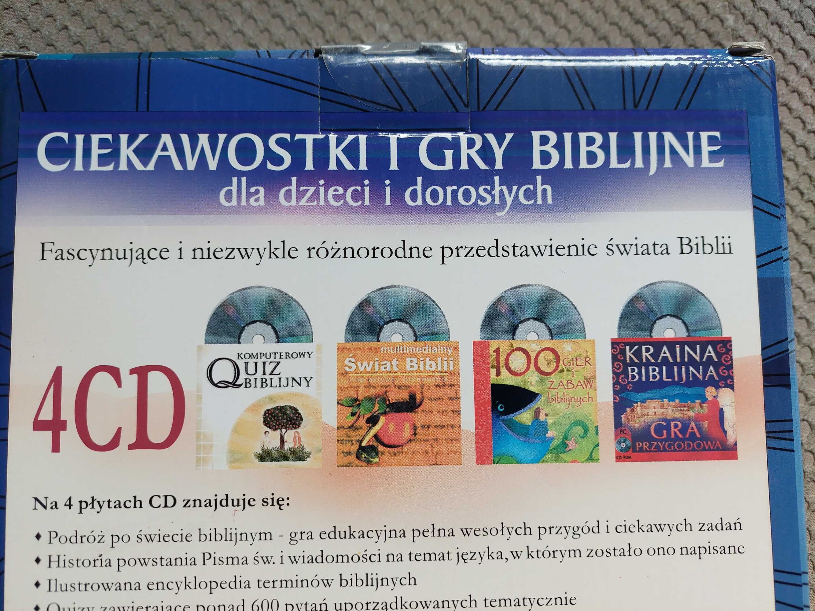 "Ciekawostki i gry biblijne dla dzieci i dorosłych"