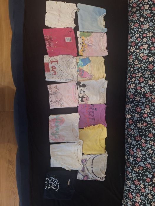 Zestaw ciuszków dla dziewczynki r 110