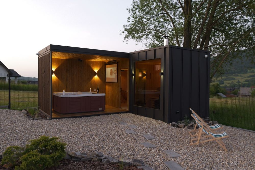 Nowoczesna strefa wellness – sauna, grota solna, jacuzzi