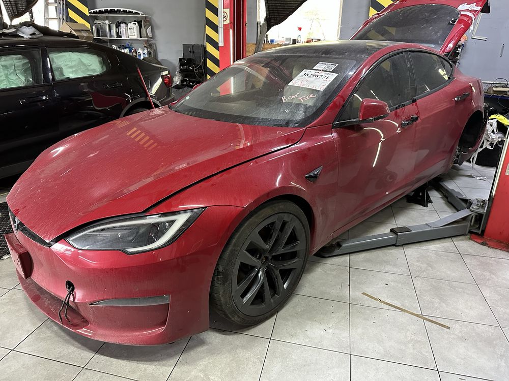 Tesla model S plaid разборка 2022