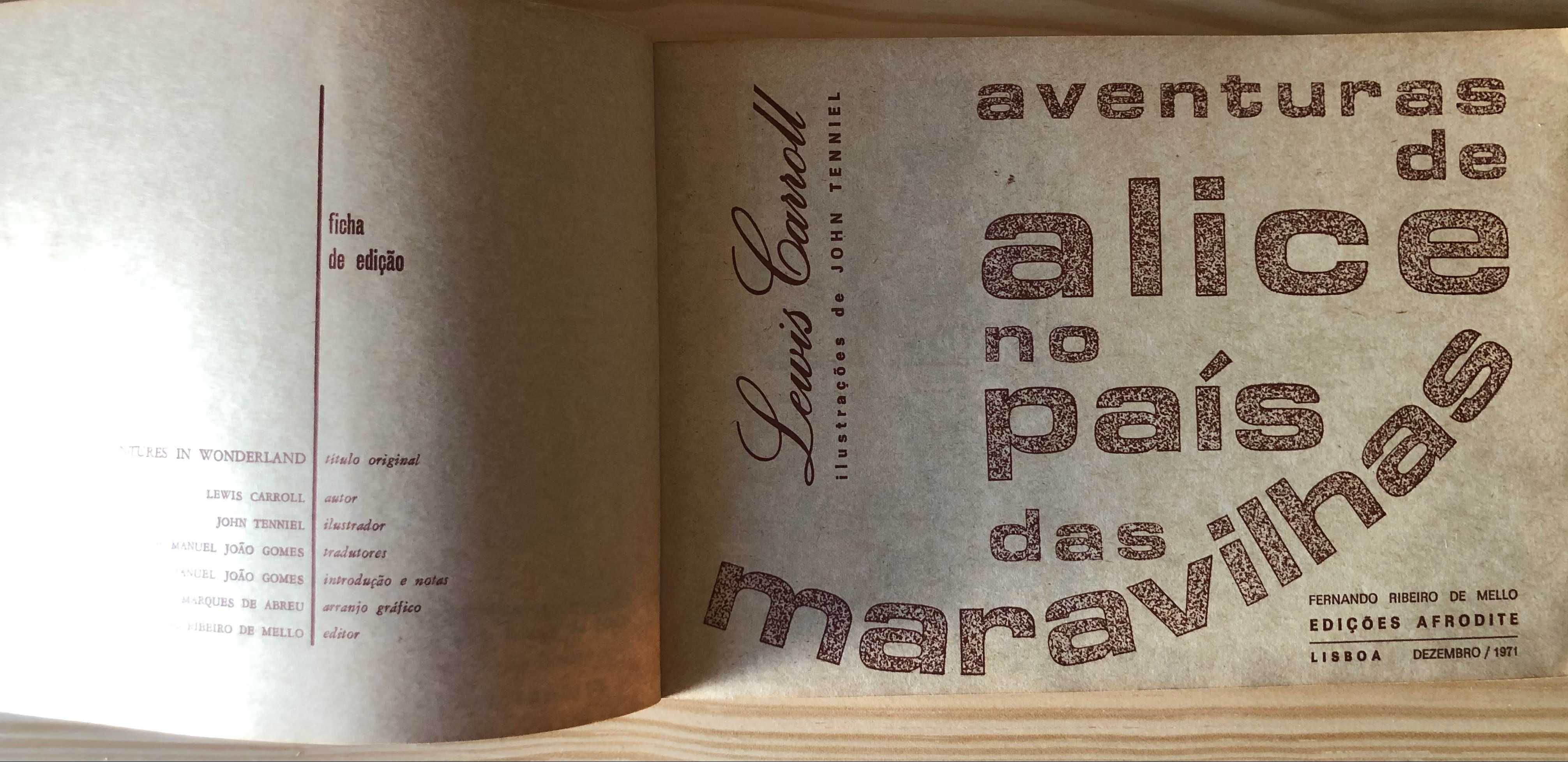 Aventuras de Alice no País das Maravilhas - Lewis Carroll - Afrodite