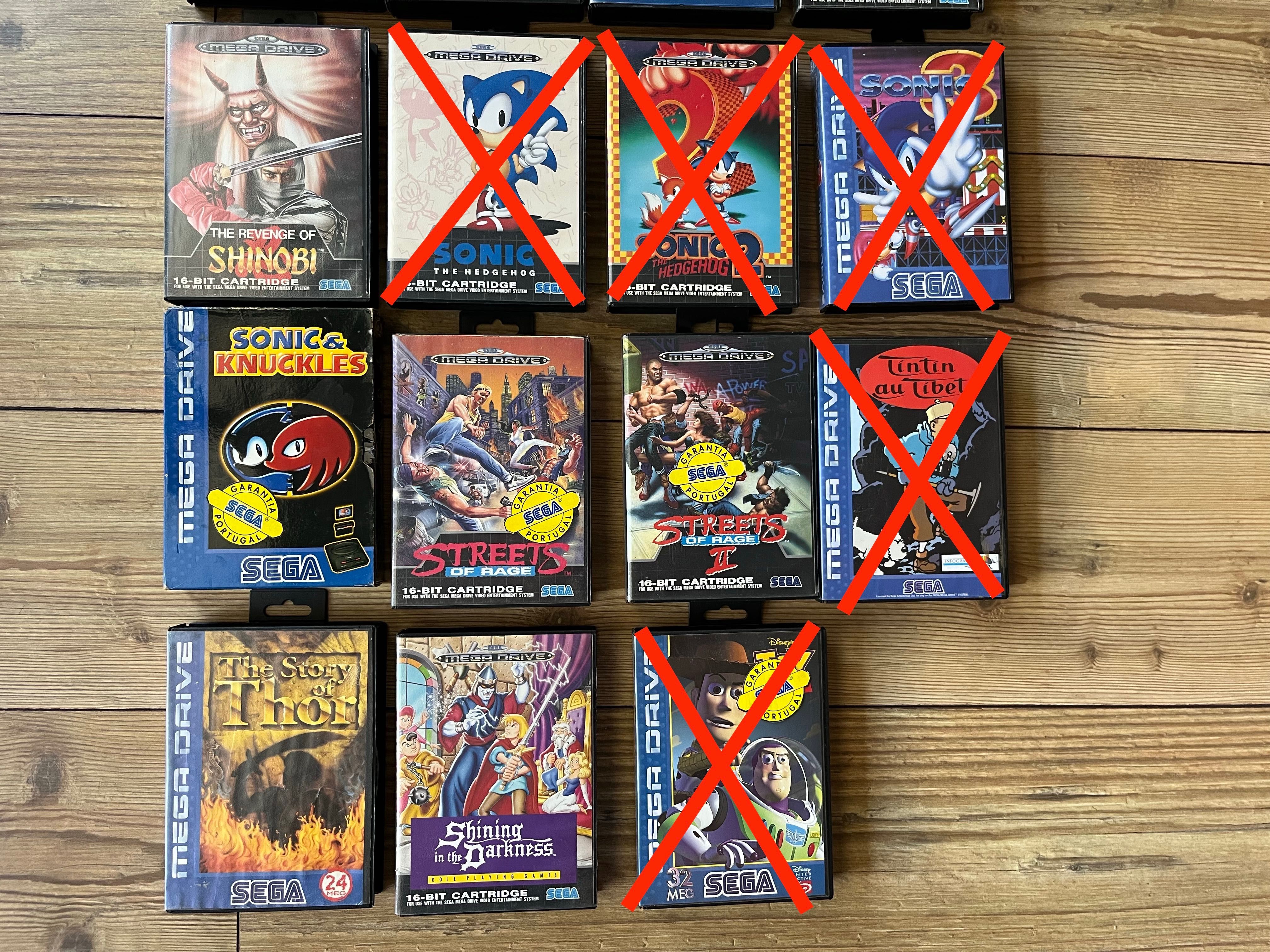 Jogo Sega Mega Drive