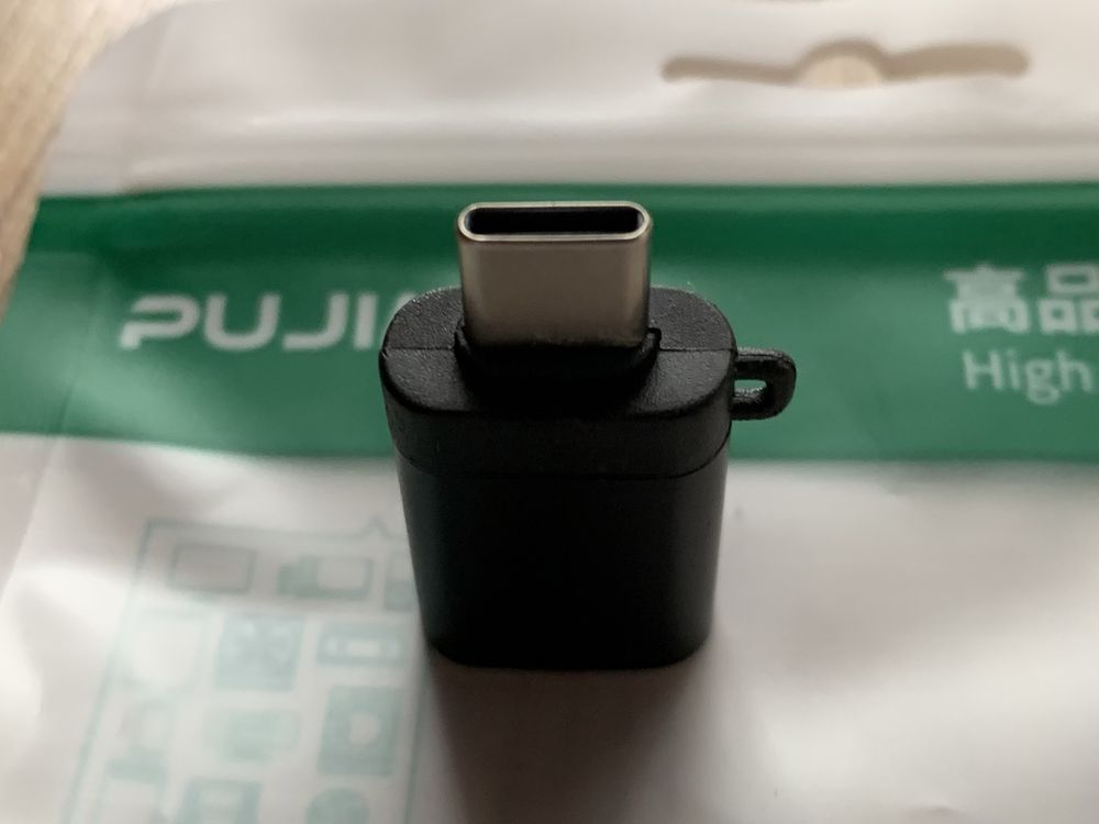Адаптер Pujimax USB-C to USB3.0, Переходник с Type-C на USB OTG