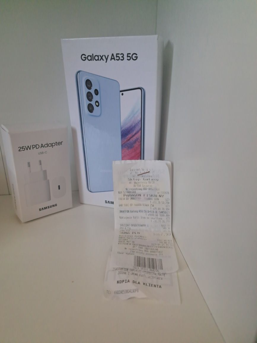 Samsung A53 niebieski