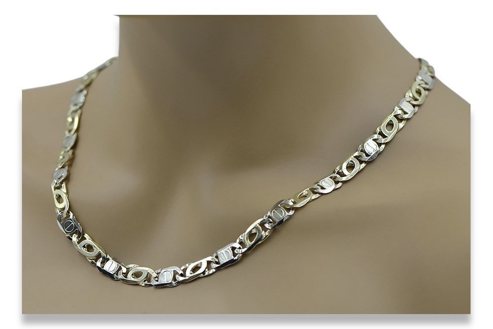 Złoty łańcuszek 14k Cartier Tygrysie oko cc031yw 7,50mm 45-65cm Poznań