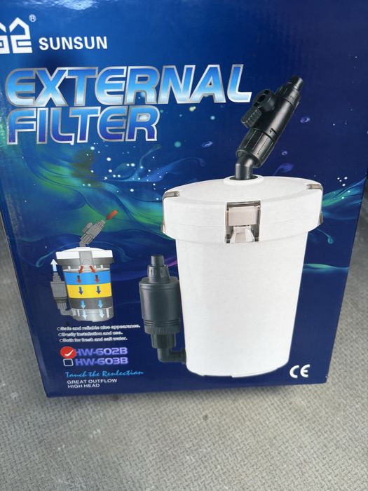 Sunsuns external filtr kubełkowy external filter hw-602b