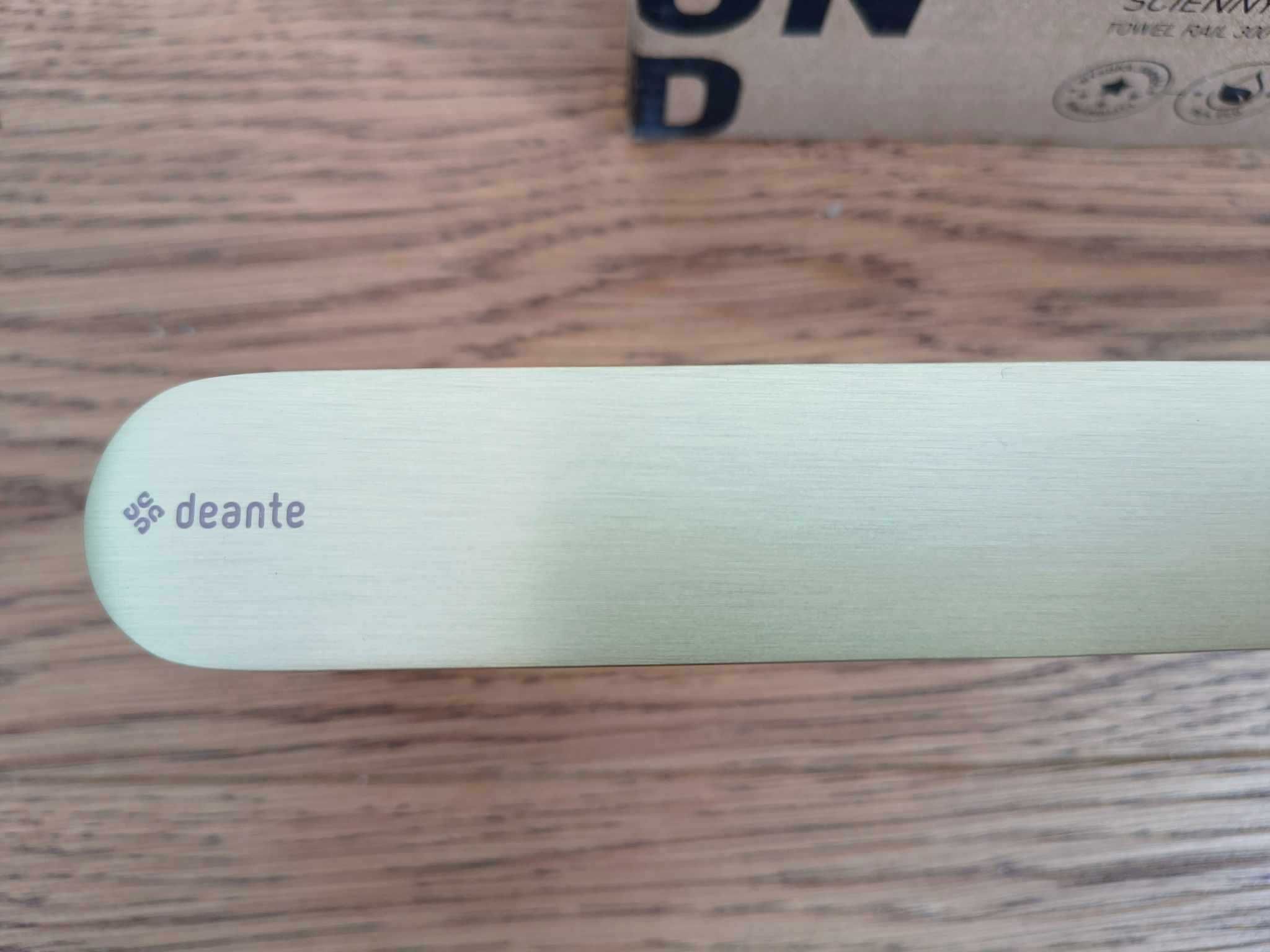 Wieszak na ręcznik DEANTE kolor złoty szczotkowany 300mm NOWY