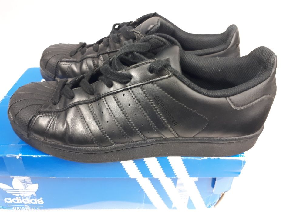 Obuwie sportowe ADIDAS superstar czarne us6 eu 38 2/3