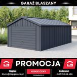 Garaż blaszany 4x5m blacha na rąbek premium producent garaży 5x7 8x6