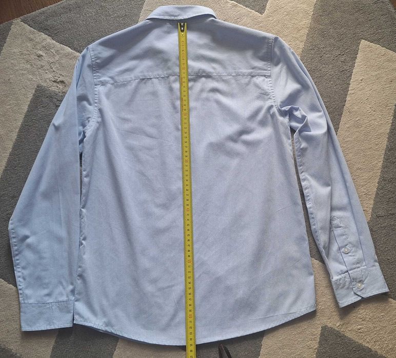 Niebieska elegancka koszula Smyk (Cool Club) roz 158, stan db.