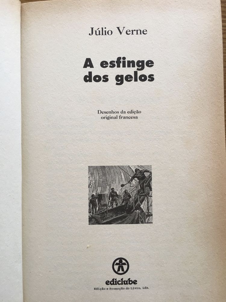 Livro Júlio Verne - A esfinge dos gelos