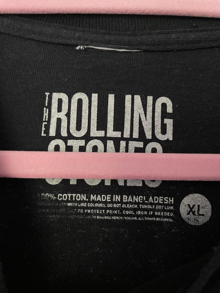 Koszulka The Rolling Stones XL 2014 retro logowana tour l4 on fire hit