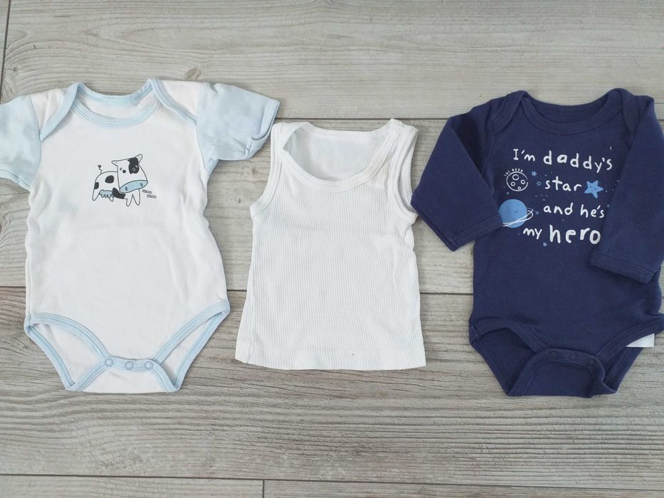 Paka zestaw ciuchów dla chłopca roz. 62 cm