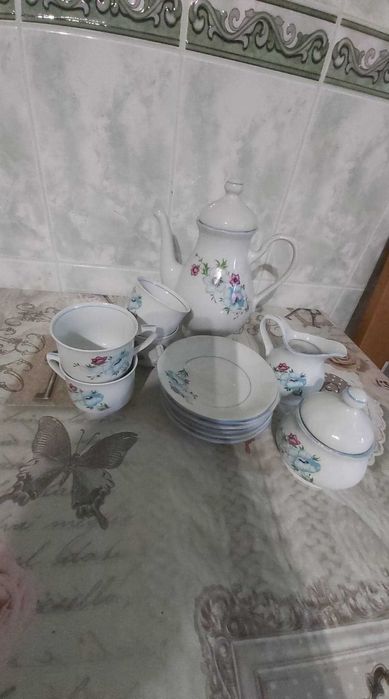 komplet 5 filiżanek