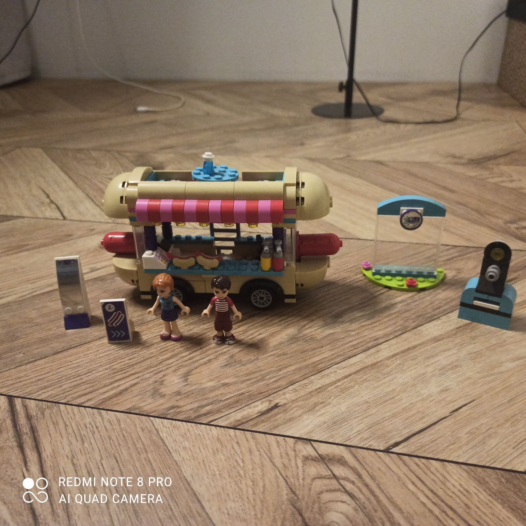 Lego friends furgonetka  hot-dog