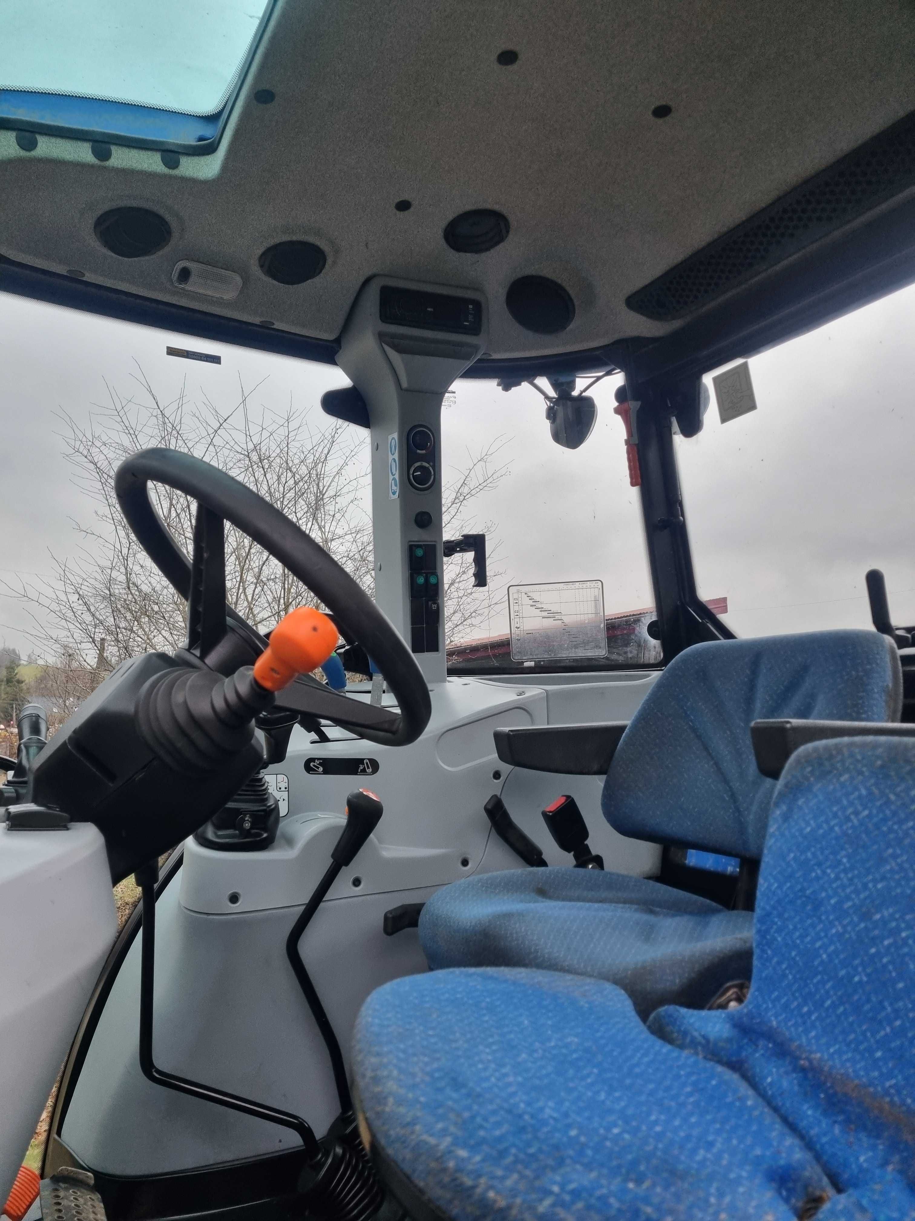 New Holland T 5.85 Ładowacz Quicke sprężarka powietrza Zamiana