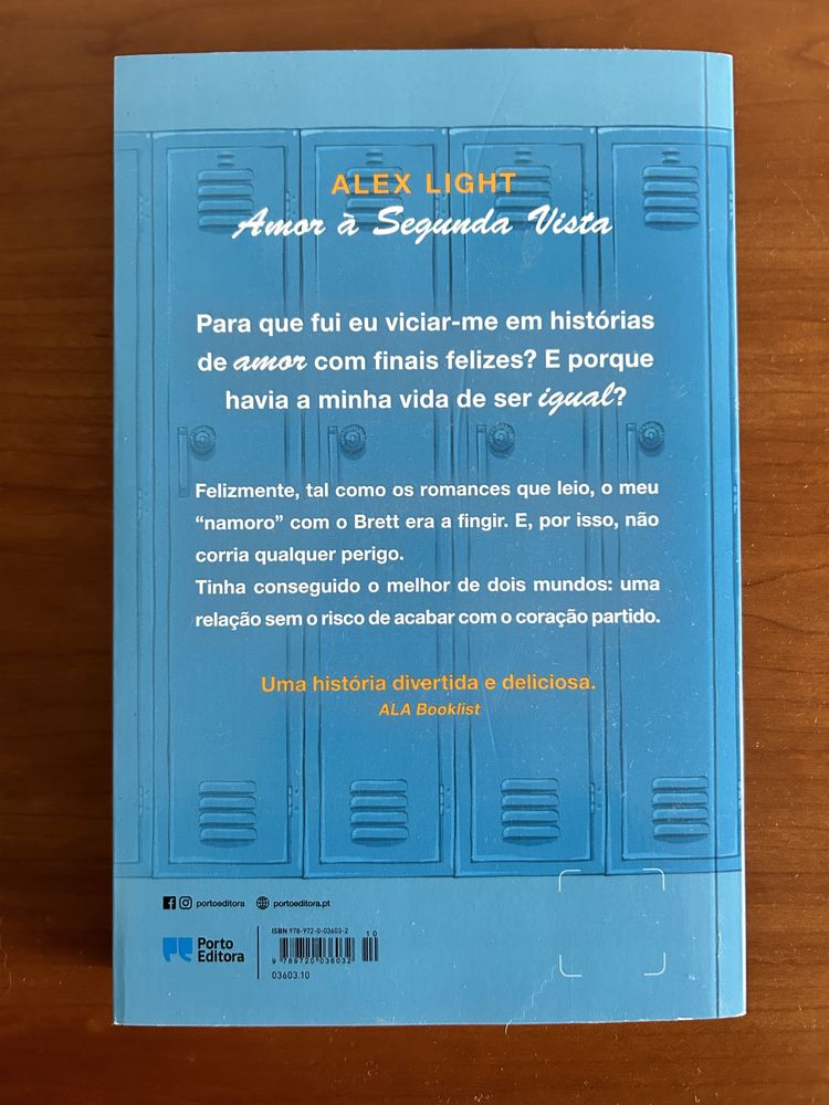 Livro Amor à segunda vista