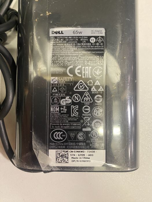 Carregadores Originais DELL 65w negociavel