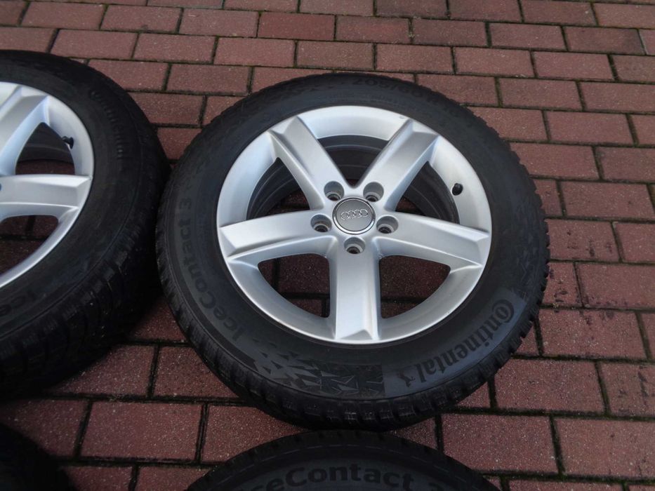 Alufelgi 16 Audi A4 B8 A6 C6 A6 C7 VW Passat z oponami zima 7mm 2019r