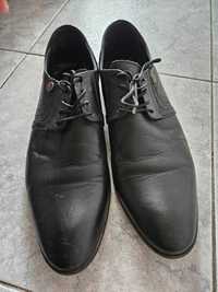 Кожаные мужские туфли 39 размер