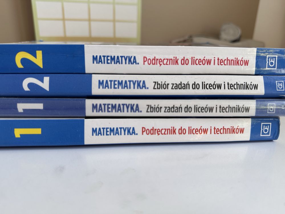 Matematyka zakres rozszerzony klasa 1 i 2 Pazdro podręcznik, ćwiczenia