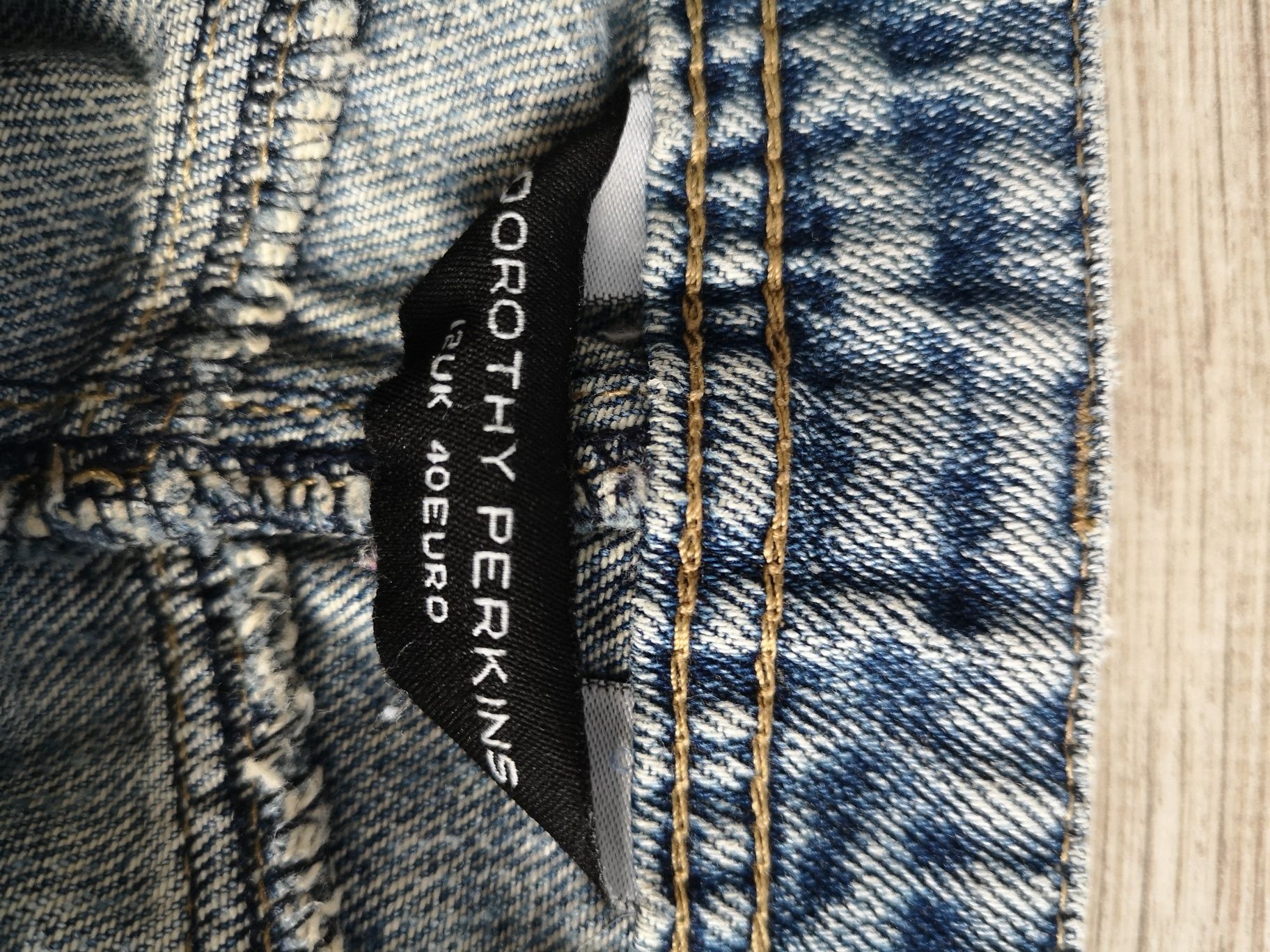 Spódnica spódniczka mini miniówka dżinsowa dżins Dorothy Perkins 40
