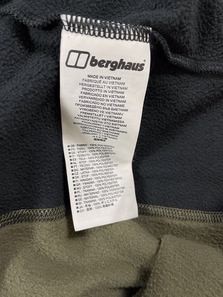 Тактический флис Berghaus Olive/Black L-Size