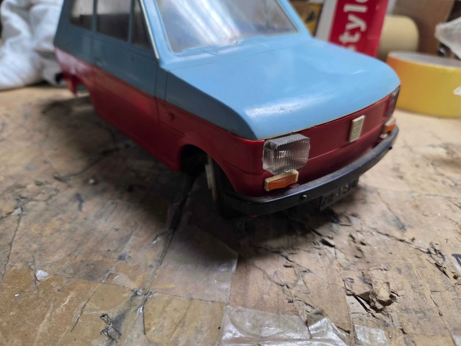Stara zabawka PRL FIAT 126p 1976 Maluch