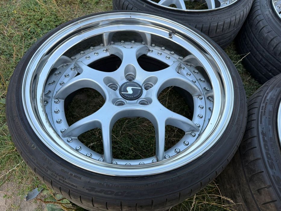 Schmidt VN-LINE 3tlg Radinox 9j/10.5j et35 19" 5x112