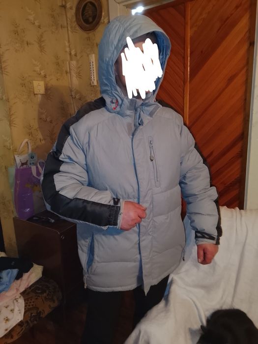 Чоловічий зимовий пуховик outventure 50 розмір