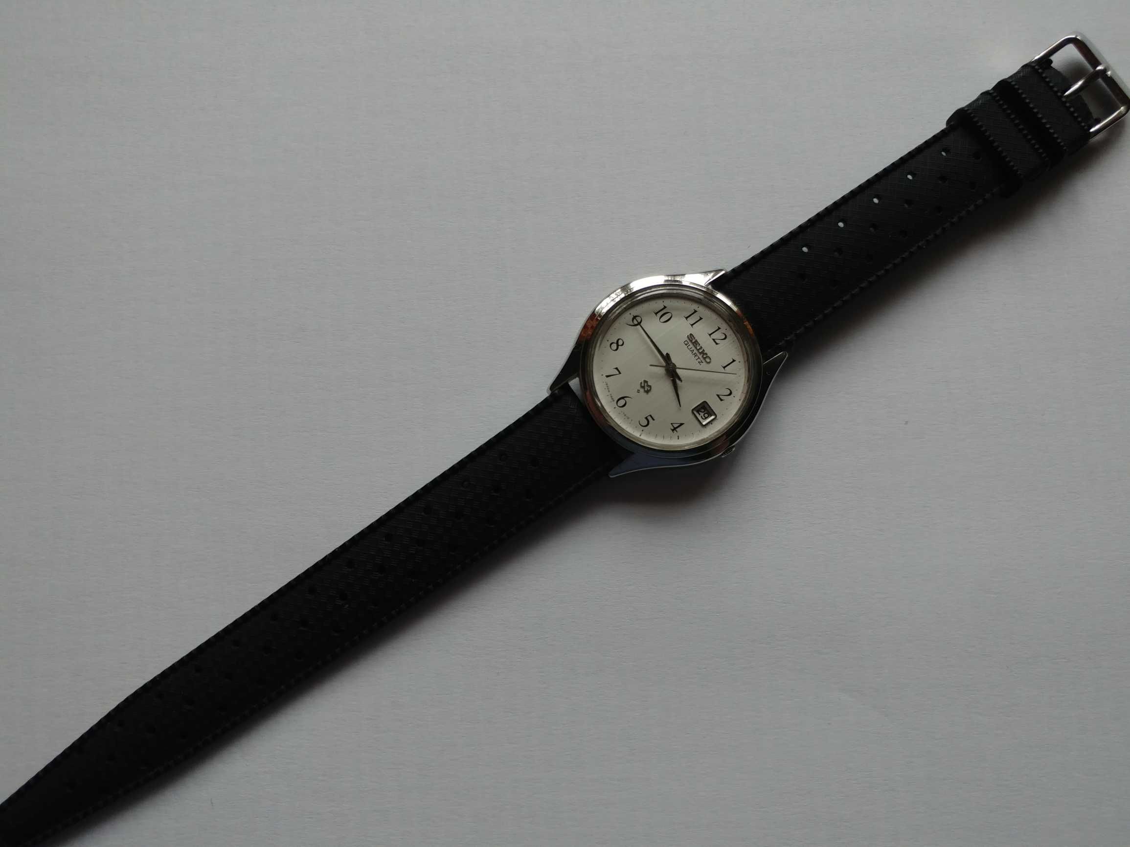 Seiko SQ Quartz mechanizm 7545 styl koperty 7000 z Lipca 1978r Suwa