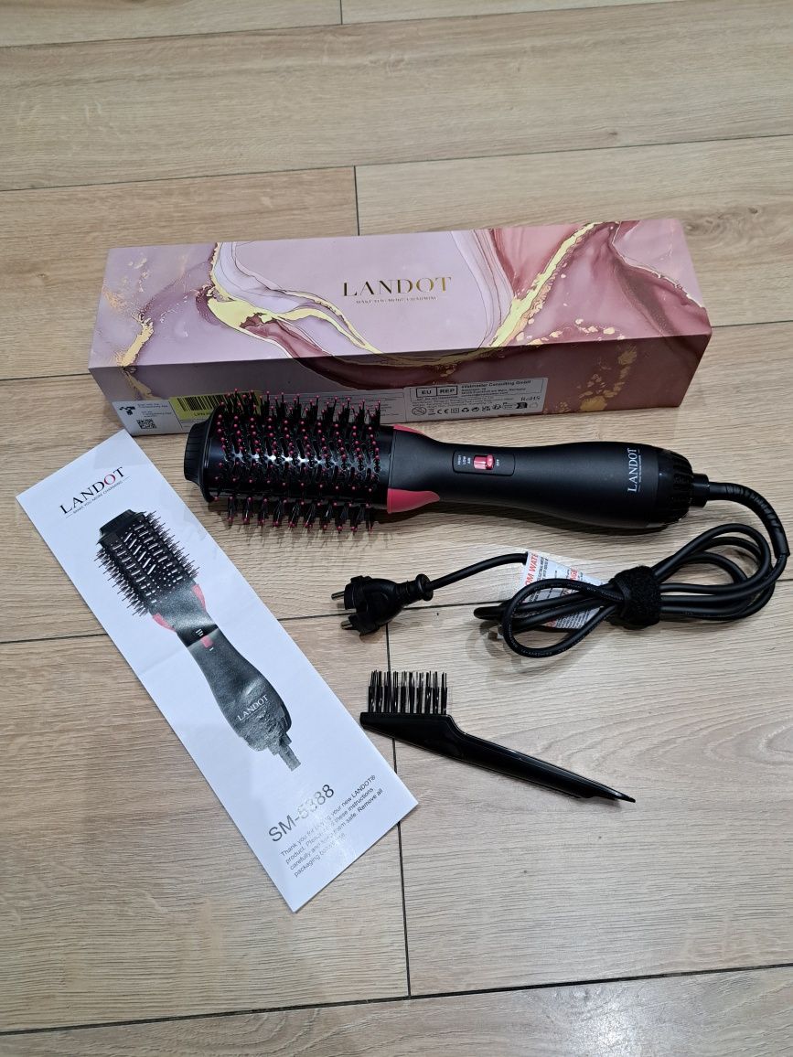 Suszarka do włosów Landot SM-5388 szczotka prostownica lokówka 1000W