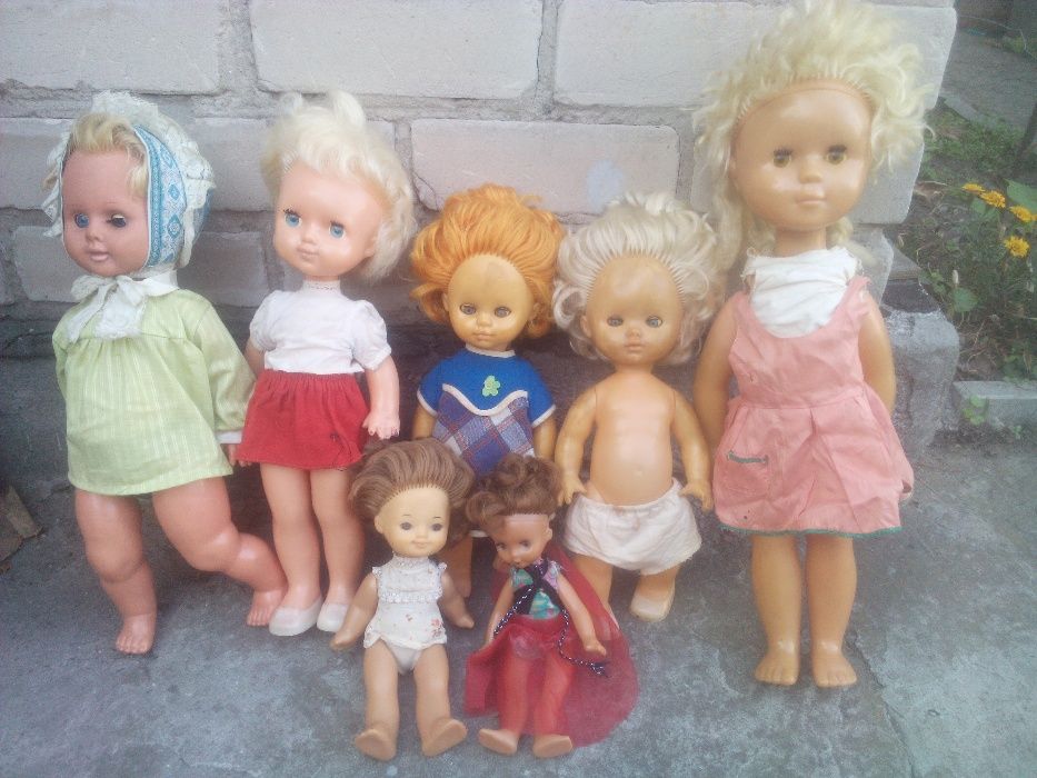 Коллекция кукол (куклы) СССР. 1970-е.