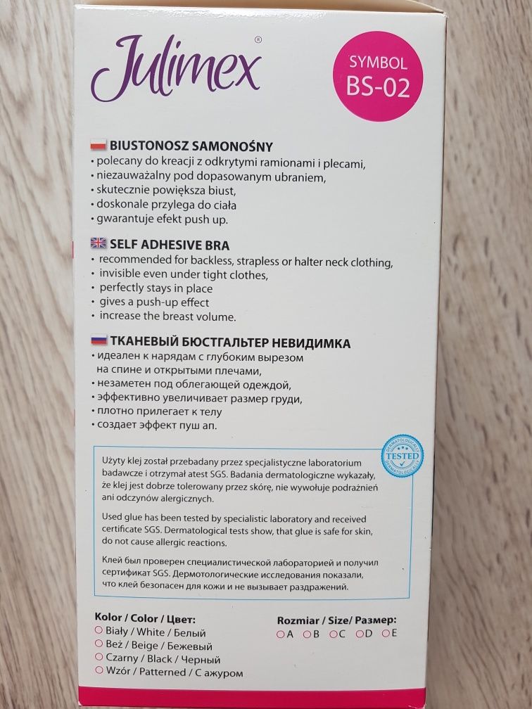 Biustonosz samonośny B jak nowy