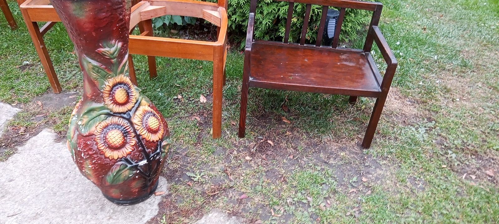Stare krzesła art deco