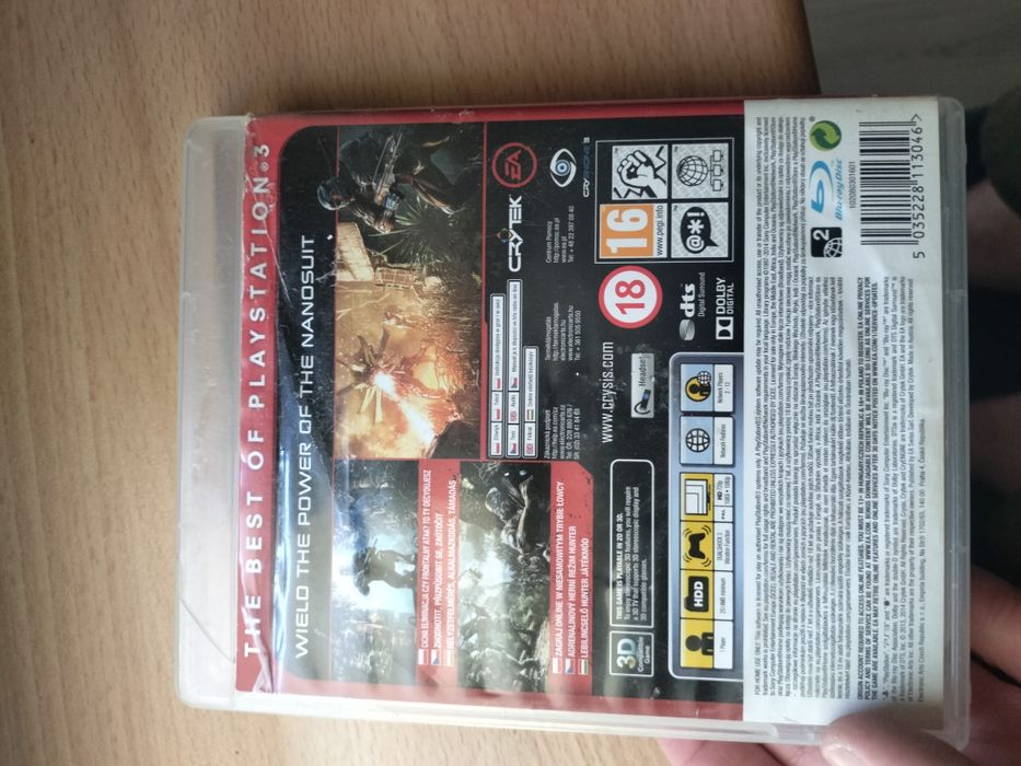 Crysis 3 ps3 uszkodzony