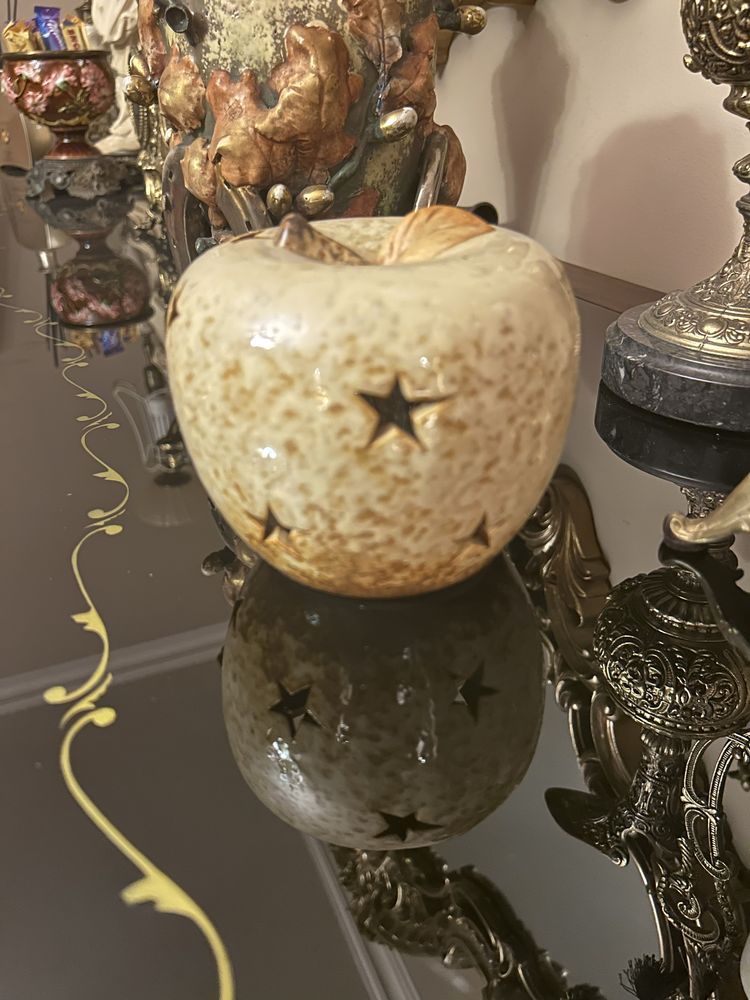 Lampion ozdobny ceramiczny