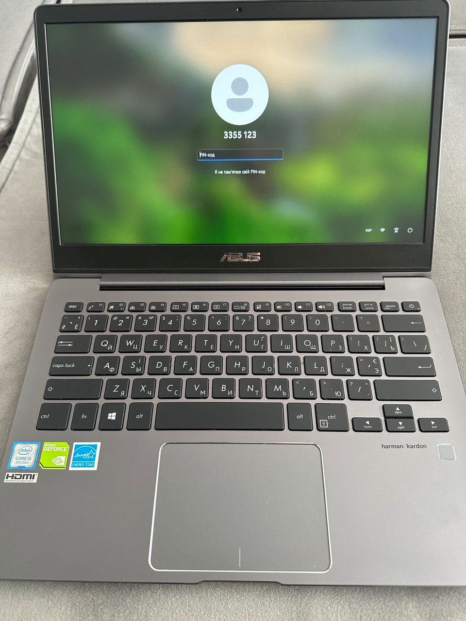 Ноутбук Asus UX331U 13.3" i5 256SSD 8gb mx150